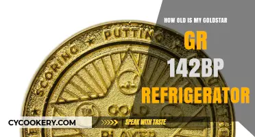 Determining the Age of Your Goldstar GR-142BP Refrigerator
