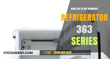 Determining the Age of Your Kenmore 363 Series Refrigerator