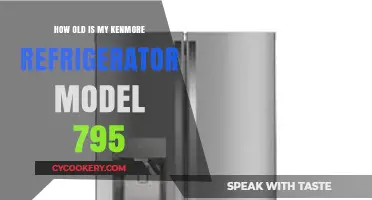 Determining Your Kenmore Refrigerator Model 795's Age: A Simple Guide
