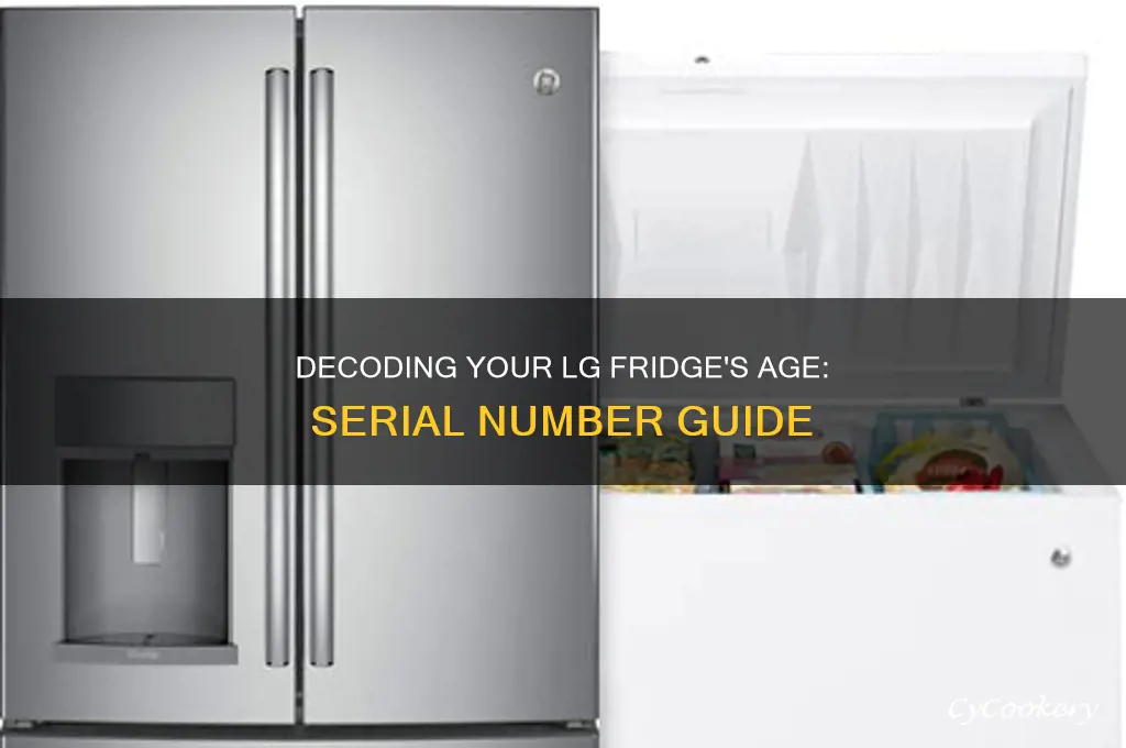 how old is my lg refrigerator by serial number