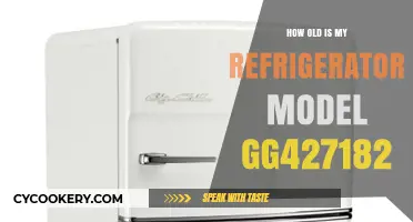 Determining the Age of Your Refrigerator Model GG427182: A Guide