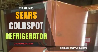 Determining the Age of Your Sears Coldspot Refrigerator: A Guide