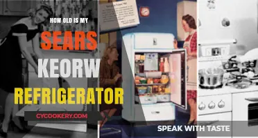 Determining the Age of Your Sears Kenmore Refrigerator: A Guide