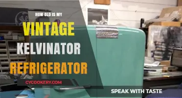 Dating Your Vintage Kelvinator: Uncover Your Refrigerator's Age and History