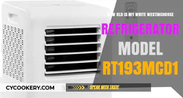 Determining the Age of Your White Westinghouse RT193MCD1 Refrigerator