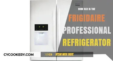 Discover the Age of Your Frigidaire Professional Refrigerator