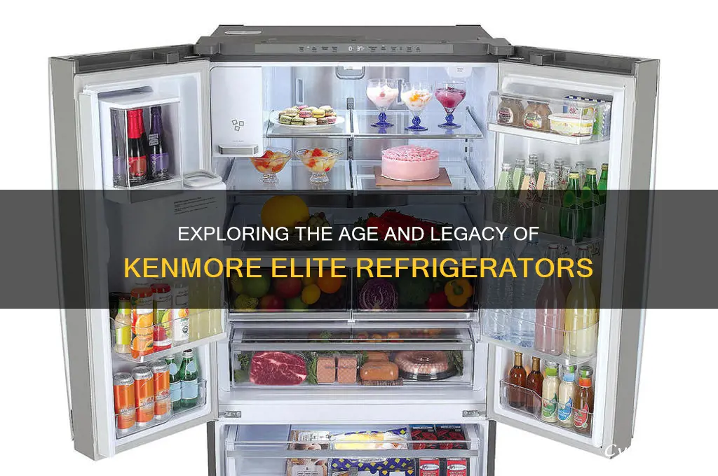 how old is the kenmore elite refrigerator line