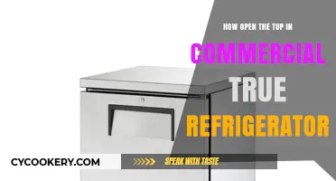 How to Safely Open a True Commercial Refrigerator's TUP