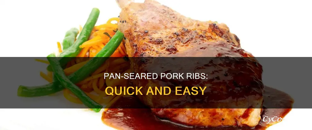 how ot pan sear pork ribs