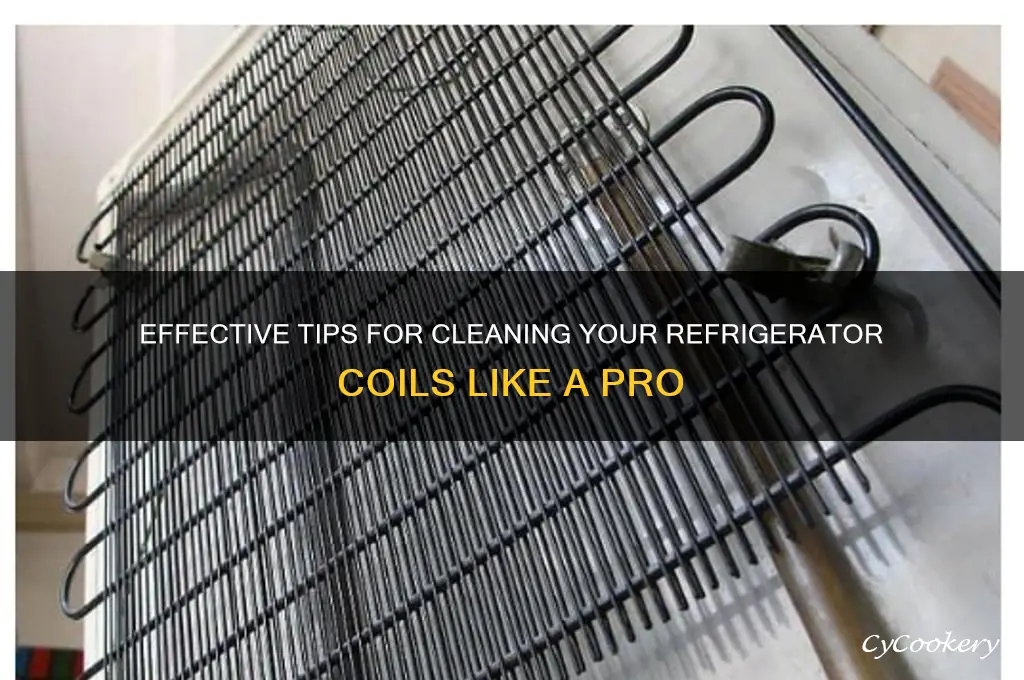 how oven should i clean refrigerator coils