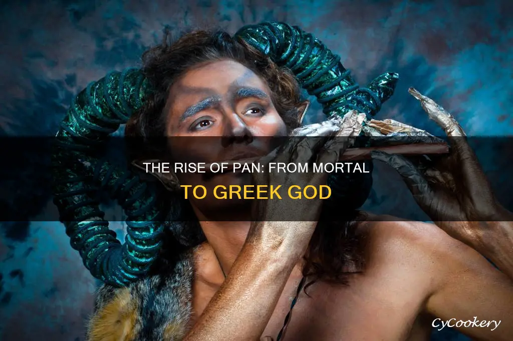 how pan become a greek god