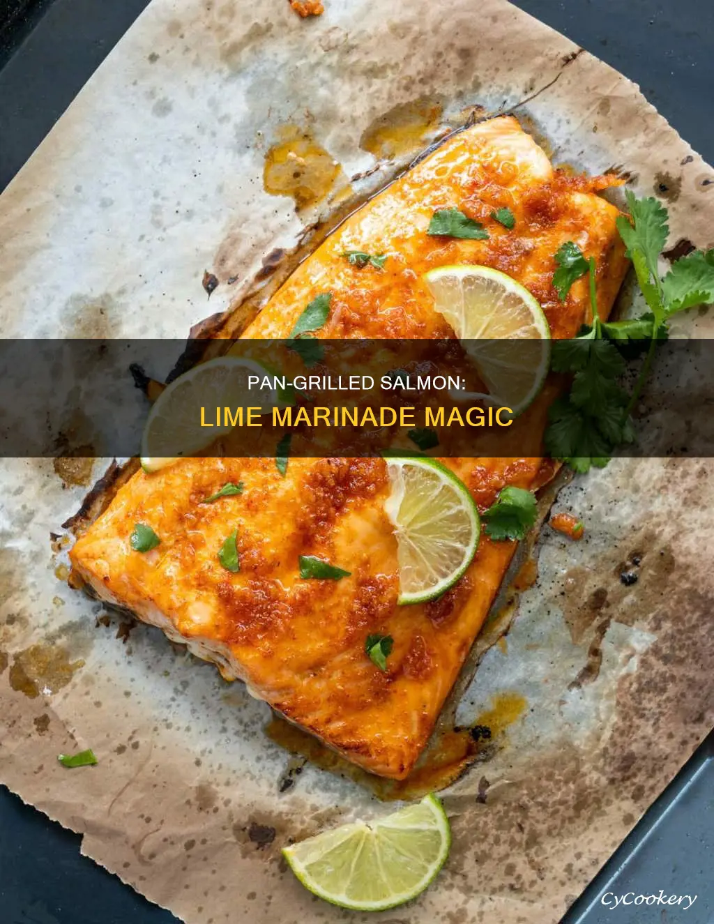 how pan grilled salmon lime marinade