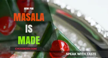 The Process of Making Pan Masala