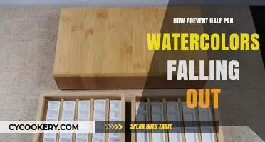 Securing Half Pans: Preventing Watercolor Falls