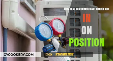 Diagnosing Low Refrigerant Charge When System Isn't in On Position