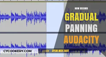 Gradual Panning in Audacity: A Step-by-Step Guide