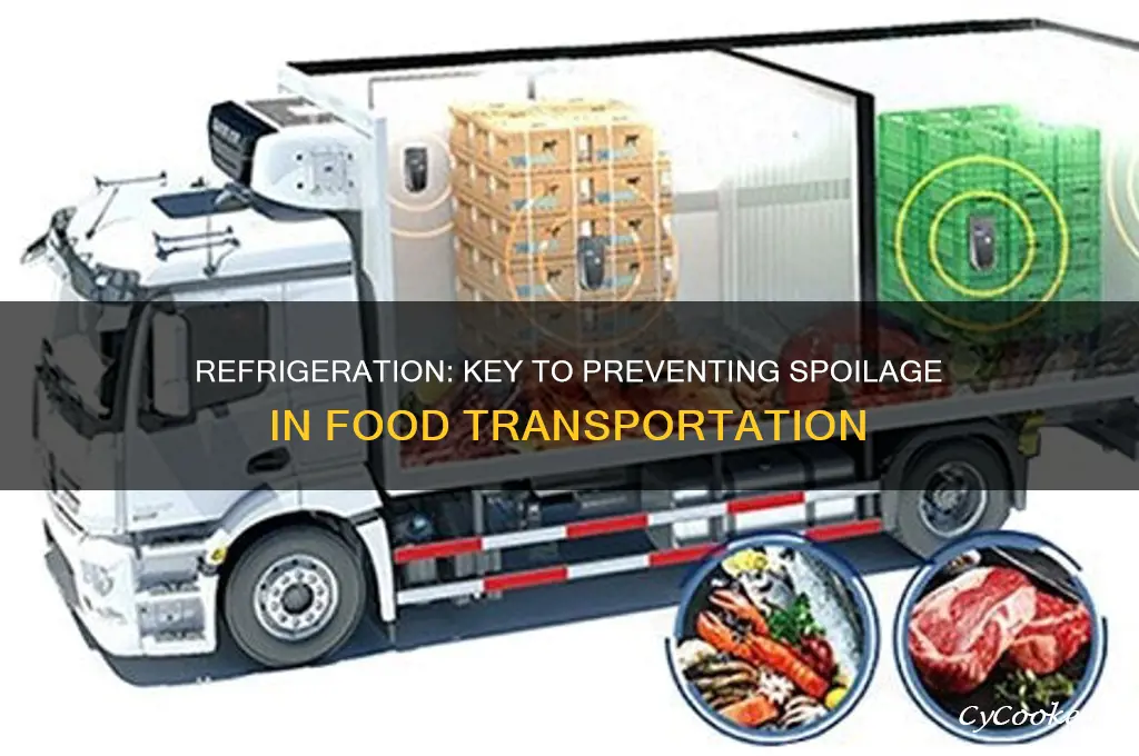 how refrigeration can limit opportunities for spoilage during transportation
