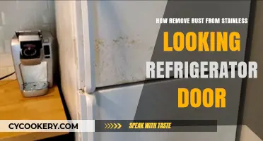 Effective Ways to Remove Rust from Stainless-Looking Refrigerator Doors