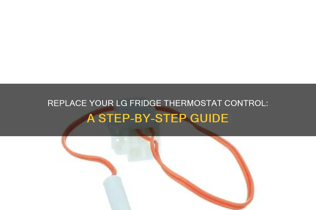 how replacement for refrigerator thermostat control for lg