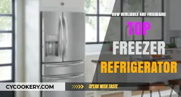 Are Frigidaire Top Freezer Refrigerators Dependable? A Reliability Review