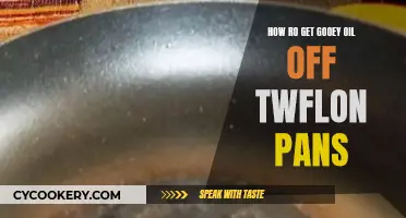 Removing Oil Stains from Your Teflon Pan