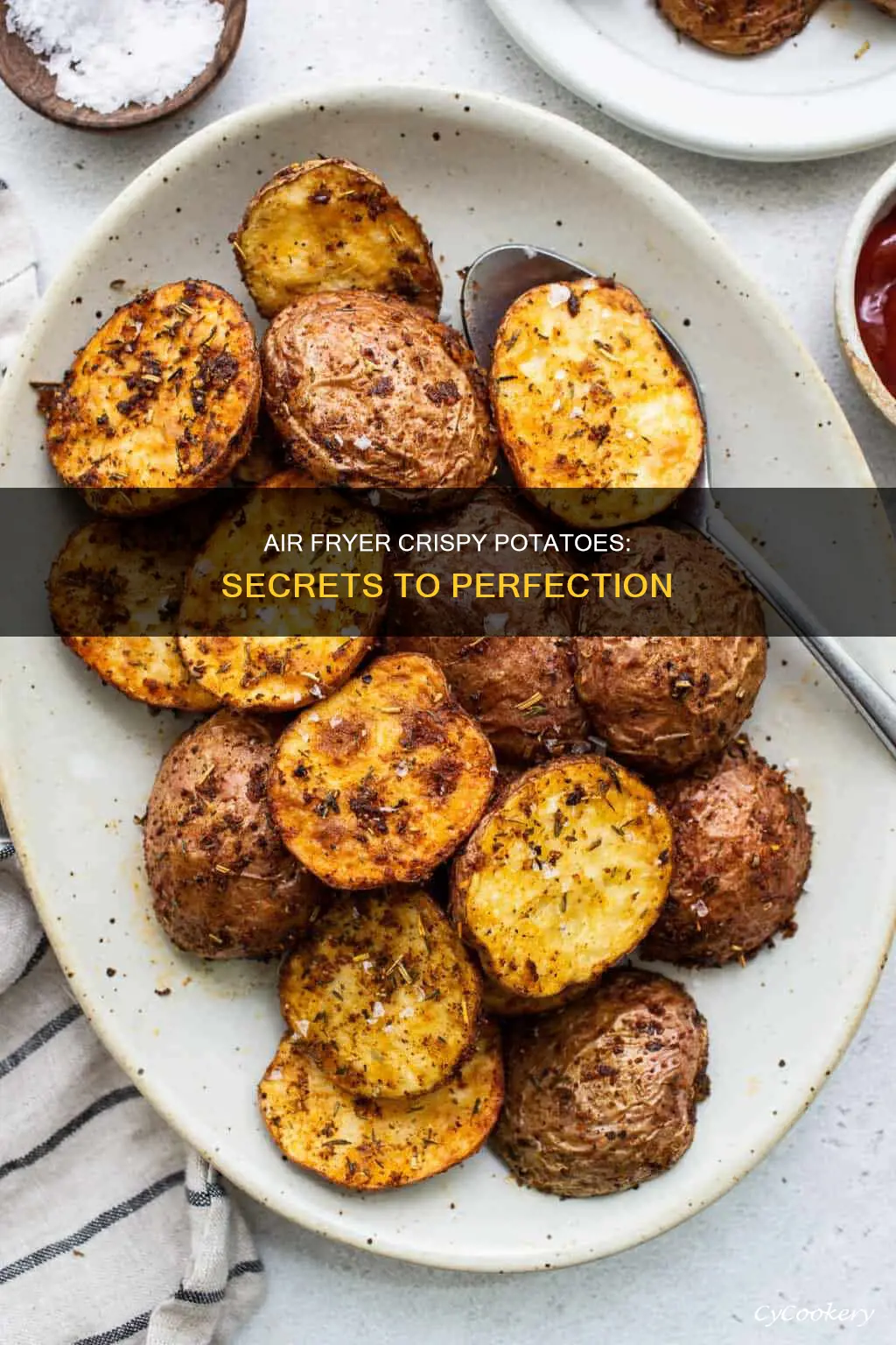 how ro make potatos crispier in an air fryer