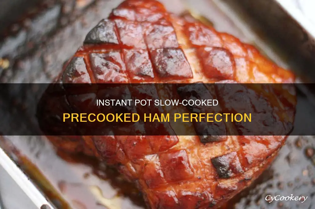how ro slow cook a precooked ham in stant pot