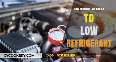 Car AC Sensitivity: How Low Refrigerant Levels Impact Performance