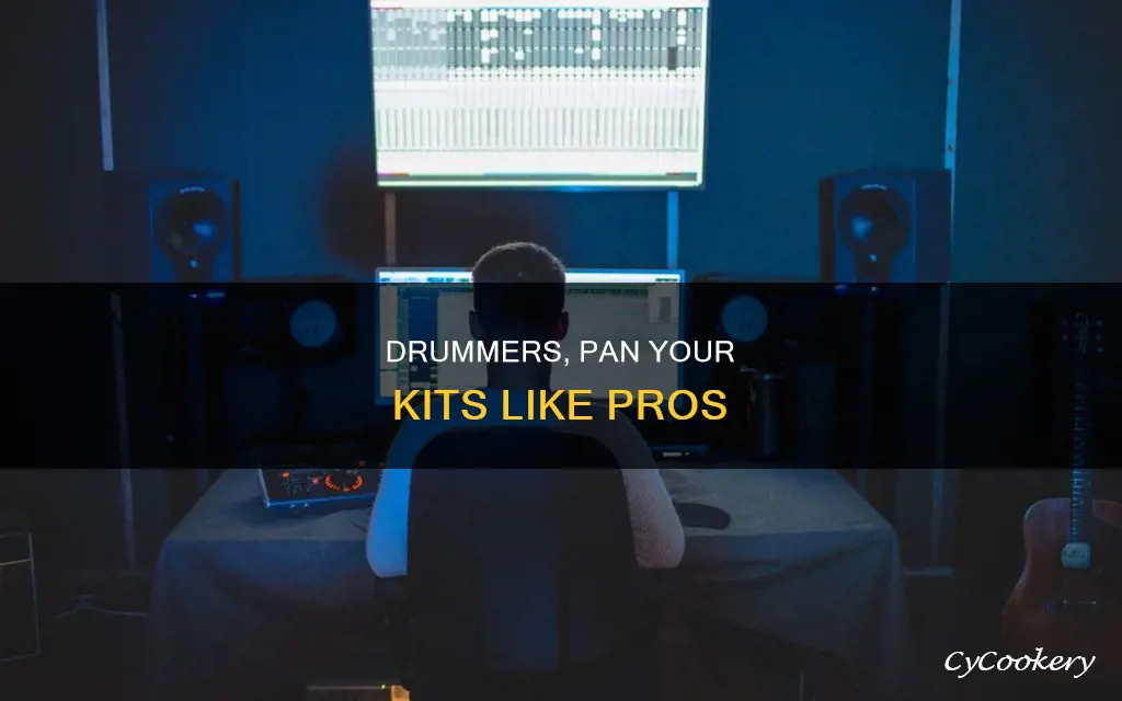 how should drums be panned
