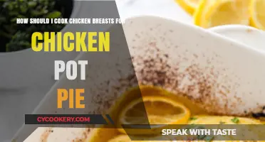 Perfectly Cooked Chicken Breasts for Hearty Pot Pies