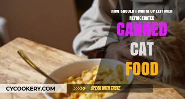 Reviving Refrigerated Cat Food: Quick Tips for Warming Leftovers Safely