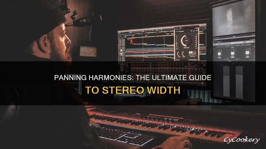 how should you pan harmonies