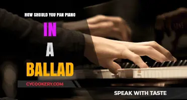 Panning Piano in Ballads: The Emotional Impact