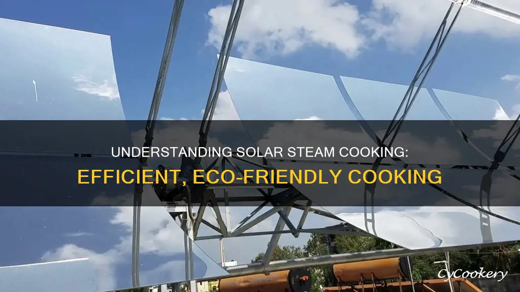 how solar steam cooking system works