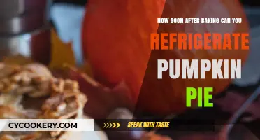 Refrigerating Pumpkin Pie: Timing Tips for Freshness After Baking
