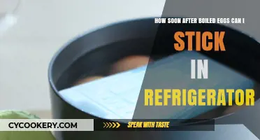 Cooling Boiled Eggs: When to Safely Refrigerate After Cooking