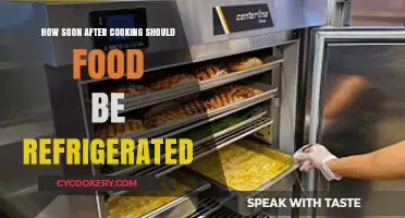 Quick Chilling: Optimal Timing for Refrigerating Cooked Food Safely