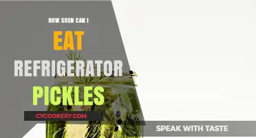Quick Refrigerator Pickles: When Can You Enjoy Your Crunchy Treat?
