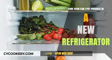 When Can New Produce Safely Go in Your New Fridge?