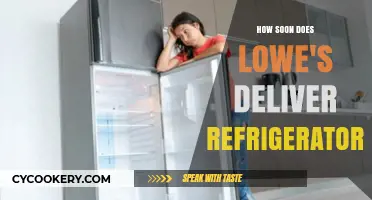 Lowe's Refrigerator Delivery: How Soon Can You Expect It?