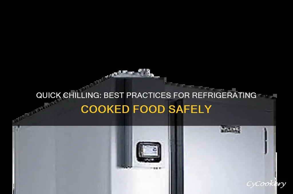 how soon should cooked food be refrigerated