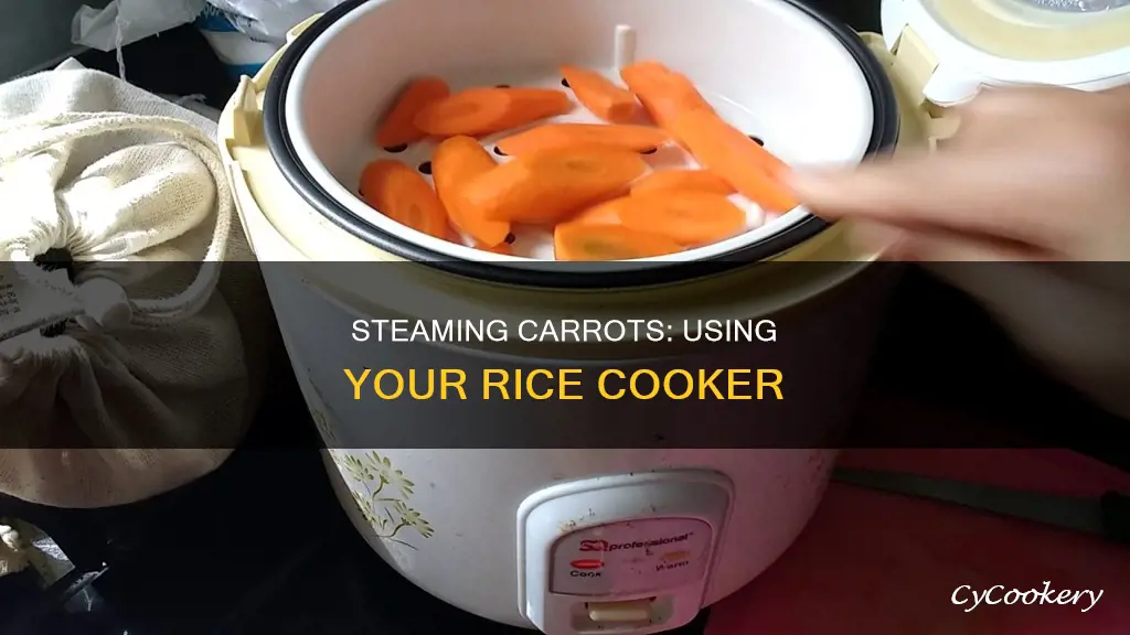 how steam carrots rice cooker