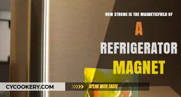 Exploring the Surprising Strength of a Refrigerator Magnet's Magnetic Field