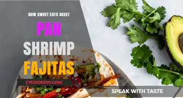 Sweet Eats: Sheet Pan Shrimp Fajitas