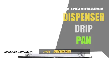Replacing Your Fridge's Water Dispenser Drip Pan: A Step-by-Step Guide