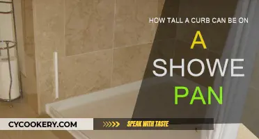Shower Pan Curbs: How Tall Can They Be?