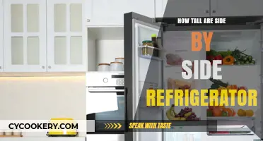 Side-by-Side Refrigerator Heights: A Comprehensive Guide to Standard Sizes