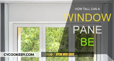 Maximizing Window Pane Heights: How Tall Can You Go?