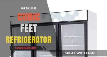 Understanding the Height of a 12 Cubic Feet Refrigerator