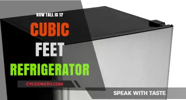 Understanding the Height of a 17 Cubic Feet Refrigerator